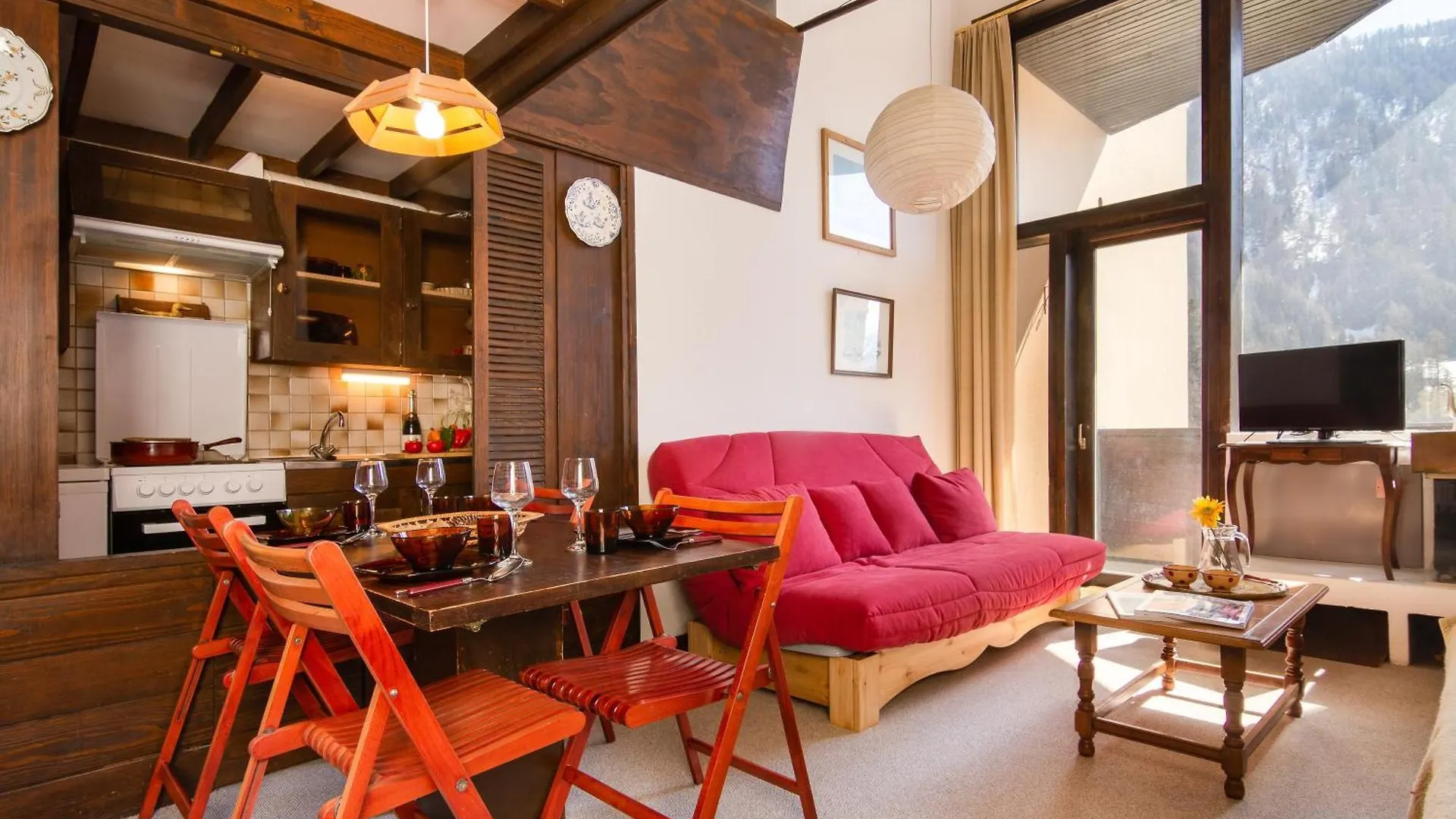 Apartment Residence Grand Roc - Bruyeres 104 - Happy Rentals Chamonix