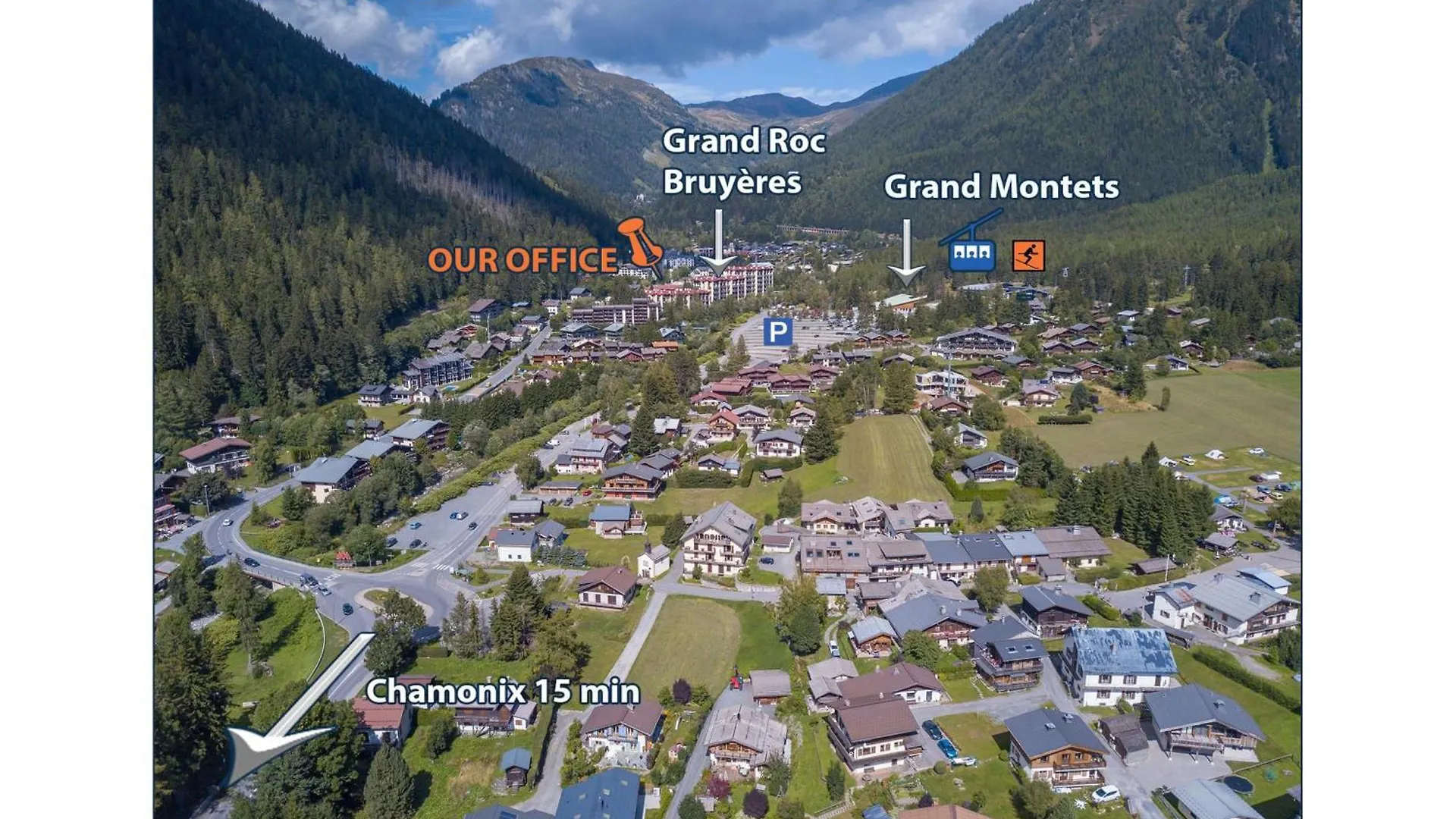 Residence Grand Roc - Bruyeres 104 - Happy Rentals Chamonix Apartment